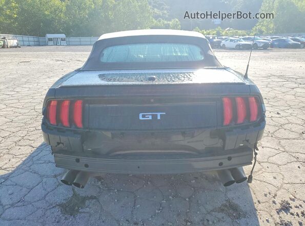 1FATP8FF4N5117051 2022 FORD MUSTANG Black Rear view