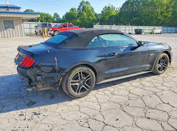 1FATP8FF4N5117051 2022 FORD MUSTANG Black Rear right