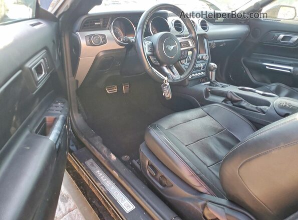 1FATP8FF4N5117051 2022 FORD MUSTANG Black Dashboard view