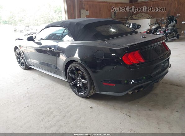 1FATP8FF5K5195303 2019 FORD MUSTANG Black Tył lewy