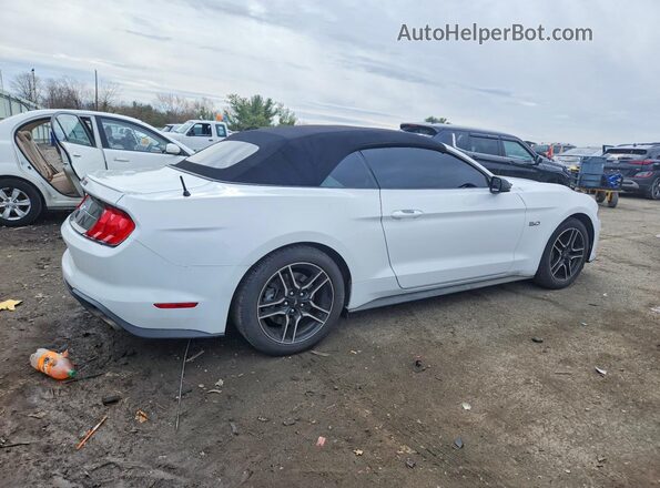 1FATP8FF6K5104393 2019 FORD MUSTANG White Trasero derecho