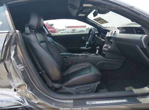 1FATP8FF6N5127872 2022 FORD MUSTANG Gray Սալոնի դիմացի տեսք