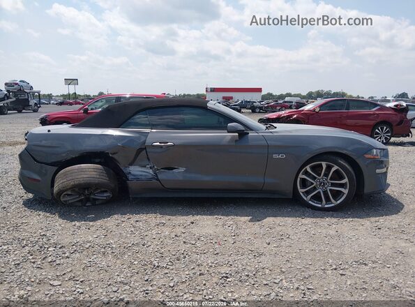 1FATP8FF6N5127872 2022 FORD MUSTANG Gray Սալոնի հետևի տեսք