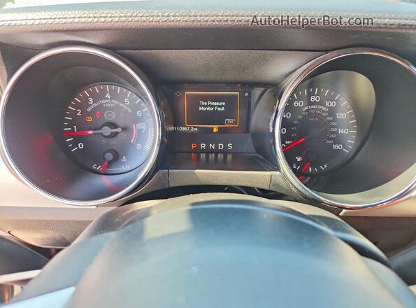 1FATP8FF7H5313084 2017 FORD MUSTANG Blue Widok zestawu wskaźników