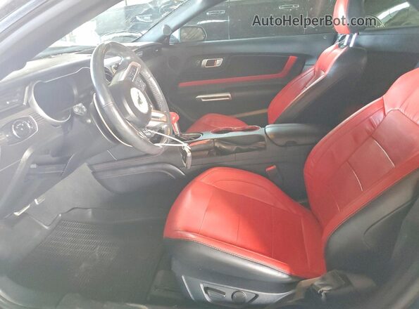 1FATP8FF8N5110152 2022 FORD MUSTANG Black Вид салону спереду