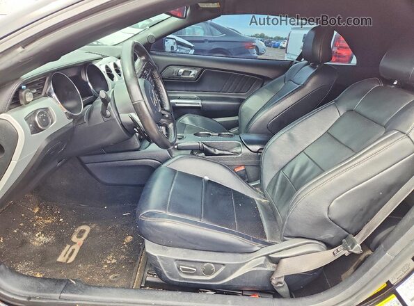 1FATP8FF9G5201000 2016 FORD MUSTANG Black Front interior view