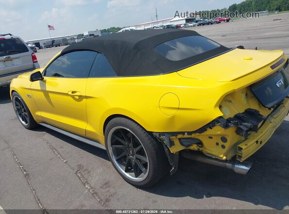 1FATP8FF9G5210151 2016 FORD MUSTANG Желтый 