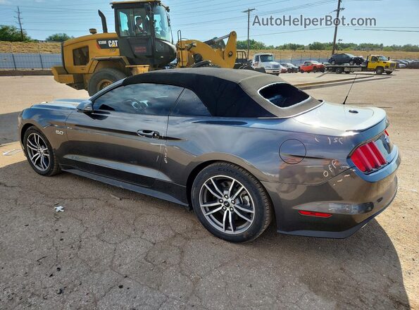 1FATP8FF9G5333674 2016 FORD MUSTANG Gray Tył lewy