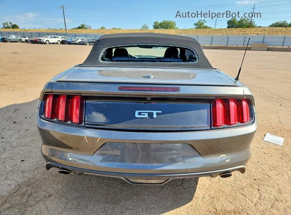 1FATP8FF9G5333674 2016 FORD MUSTANG Gray Widok z tyłu