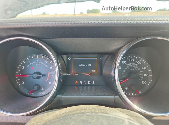 1FATP8FF9G5333674 2016 FORD MUSTANG Gray Widok zestawu wskaźników