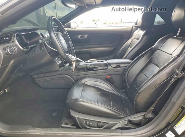 1FATP8FF9L5130763 2020 FORD MUSTANG Black Вид салону спереду