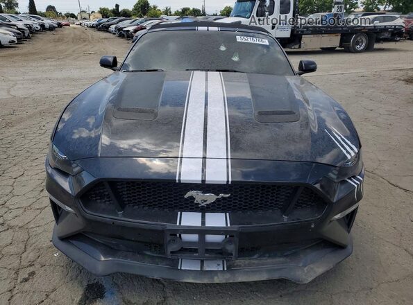 1FATP8FF9L5130763 2020 FORD MUSTANG Black Вид спереду