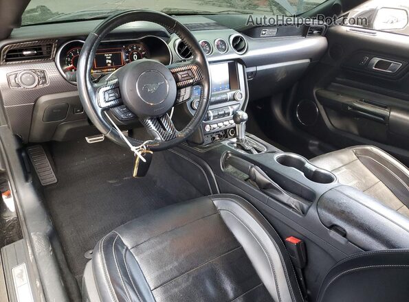 1FATP8FF9L5130763 2020 FORD MUSTANG Black Вид панелі приладів