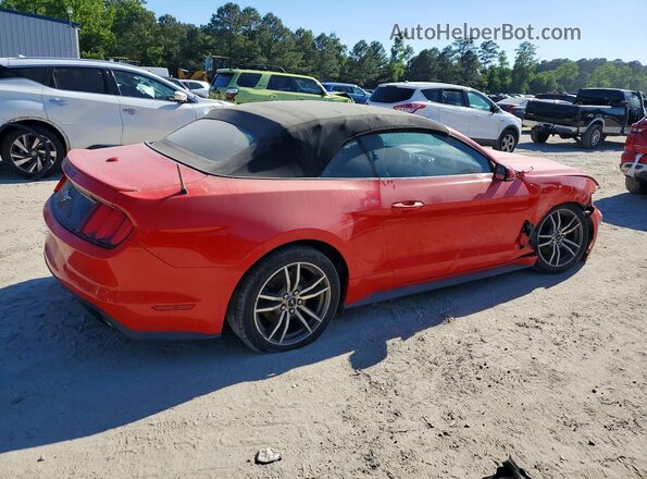 1FATP8UH0G5282120 2016 FORD MUSTANG Red უკანა მარჯვენა