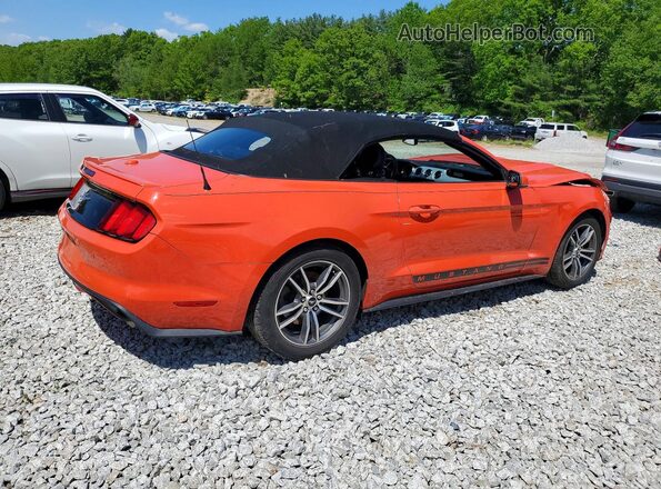 1FATP8UH0G5292193 2016 FORD MUSTANG Orange Trasero derecho
