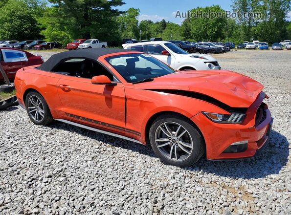 1FATP8UH0G5292193 2016 FORD MUSTANG Orange Delantero derecho