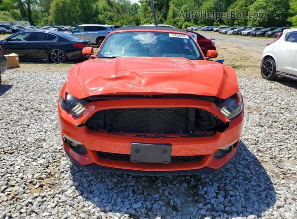 1FATP8UH0G5292193 2016 FORD MUSTANG Orange Vista frontal
