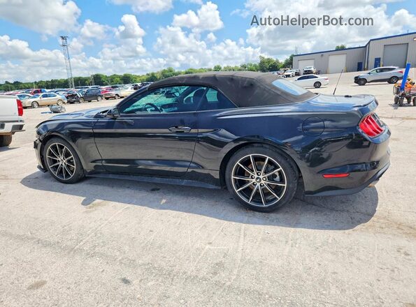 1FATP8UH0J5113643 2018 FORD MUSTANG Black Rear left
