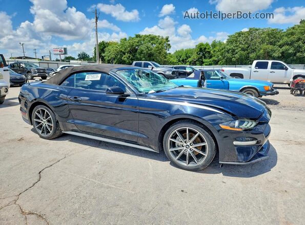 1FATP8UH0J5113643 2018 FORD MUSTANG Black Front right