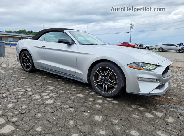 1FATP8UH0K5170507 2019 FORD MUSTANG Silver Przód prawy