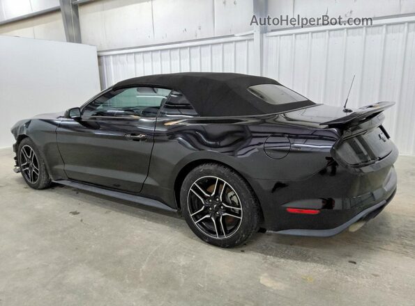 1FATP8UH0N5101806 2022 FORD MUSTANG Black Tył lewy