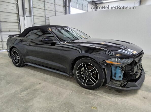 1FATP8UH0N5101806 2022 FORD MUSTANG Black Przód prawy