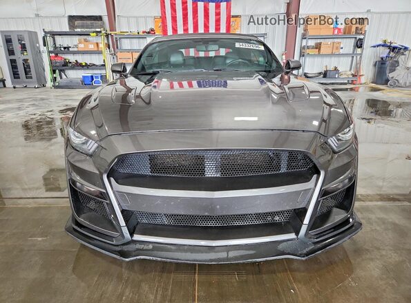 1FATP8UH1G5291702 2016 FORD MUSTANG Gray წინა ხედი