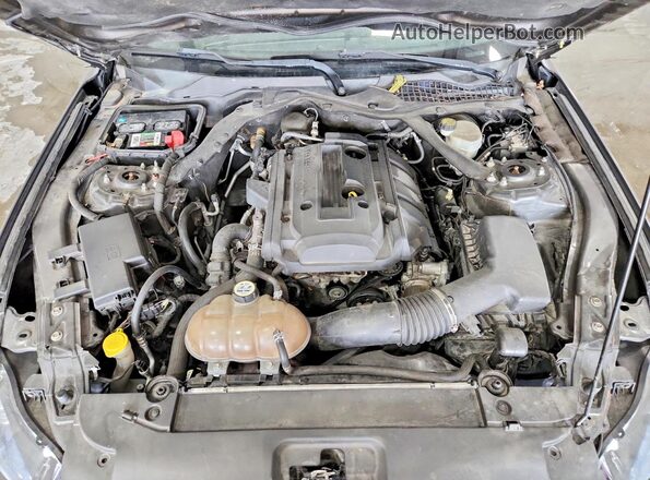 1FATP8UH1G5291702 2016 FORD MUSTANG Gray უკანა სალონის ხედი