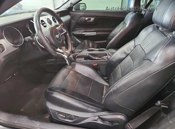 1FATP8UH1G5291702 2016 FORD MUSTANG Gray წინა სალონის ხედი