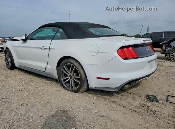 1FATP8UH1H5278787 2017 FORD MUSTANG White Tył lewy