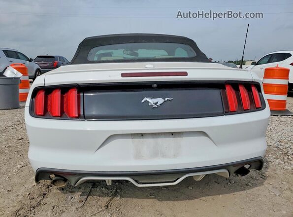 1FATP8UH1H5278787 2017 FORD MUSTANG White Widok z tyłu