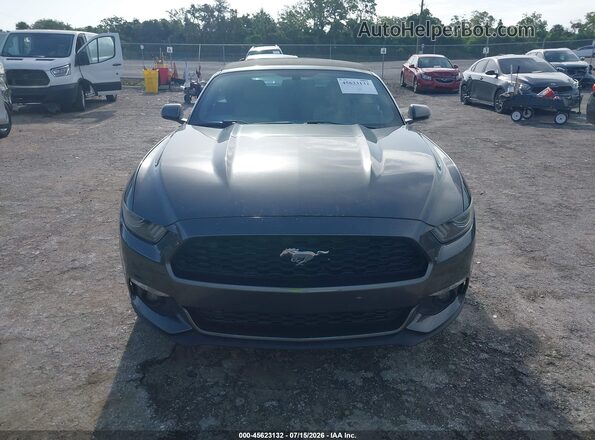 1FATP8UH1H5324280 2017 FORD MUSTANG Gray Widok zestawu wskaźników