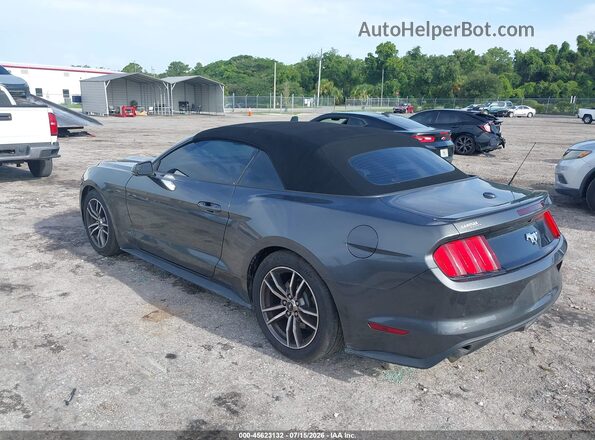 1FATP8UH1H5324280 2017 FORD MUSTANG Gray Tył lewy