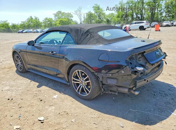 1FATP8UH1H5327244 2017 FORD MUSTANG Black Tył lewy