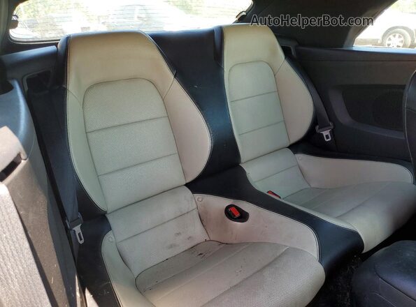 1FATP8UH1H5327244 2017 FORD MUSTANG Black Widok tylnych siedzeń
