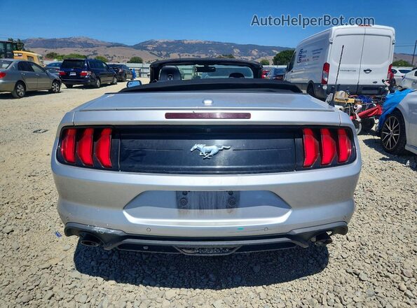 1FATP8UH1J5155089 2018 FORD MUSTANG Silver Հետևի տեսք