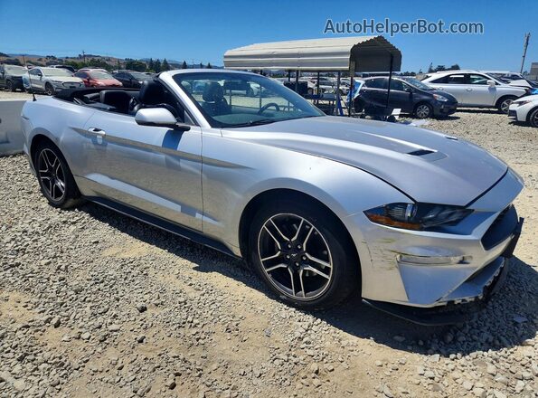 1FATP8UH1J5155089 2018 FORD MUSTANG Silver Առջևի աջ
