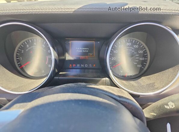 1FATP8UH1J5155089 2018 FORD MUSTANG Silver Սարքավորումների վահանակի տեսք