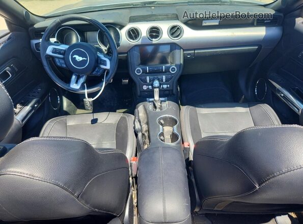 1FATP8UH1J5155089 2018 FORD MUSTANG Silver Առջևի վահանակի տեսք