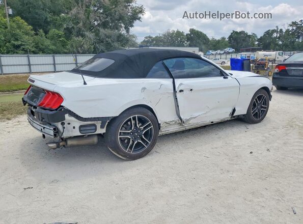 1FATP8UH1J5173009 2018 FORD MUSTANG White უკანა მარჯვენა