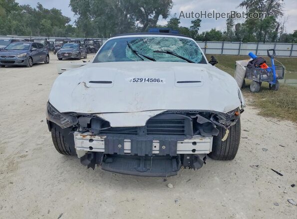 1FATP8UH1J5173009 2018 FORD MUSTANG White წინა ხედი