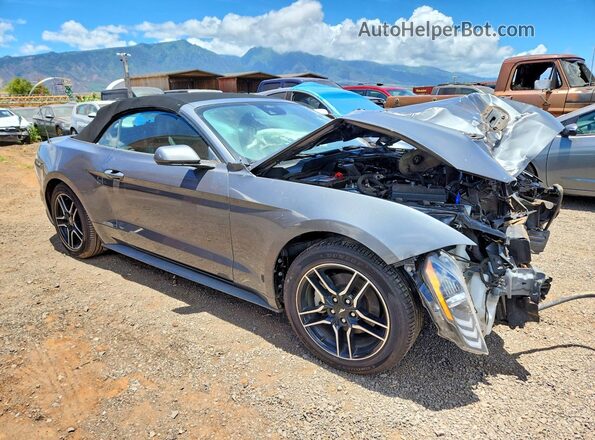 1FATP8UH1P5110503 2023 FORD MUSTANG Charcoal Передня права чверть