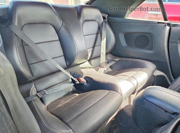1FATP8UH1P5110503 2023 FORD MUSTANG Charcoal Вид задніх сидінь