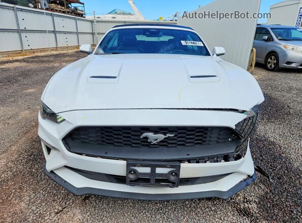 1FATP8UH1P5110629 2023 FORD MUSTANG White Вид спереду
