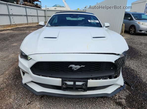 1FATP8UH1P5110629 2023 FORD MUSTANG White Вид наклейки з VIN-кодом