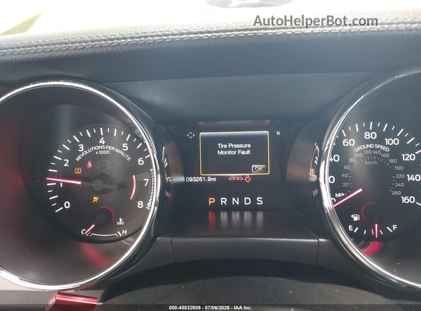 1FATP8UH2G5281325 2016 FORD MUSTANG Yellow Հետևի նստատեղերի տեսք