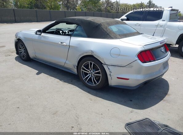 1FATP8UH2H5273064 2017 FORD MUSTANG Серебряный Задняя левая четверть