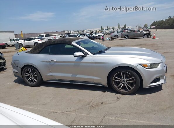 1FATP8UH2H5273064 2017 FORD MUSTANG Серебряный Вид задней части салона