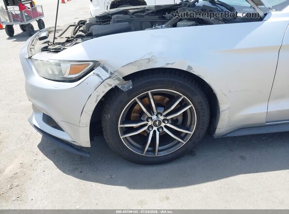 1FATP8UH2H5273064 2017 FORD MUSTANG Серебряный Вид спереди