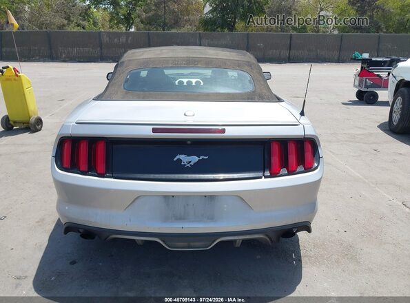 1FATP8UH2H5273064 2017 FORD MUSTANG Серебряный 